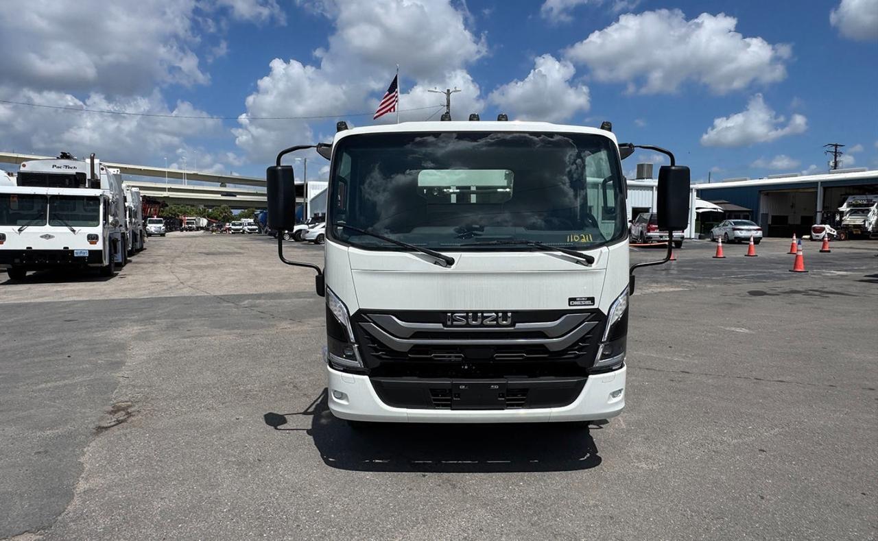 2026 Isuzu NRR 8 Yard Pac Mac Rear Loader Garbage Truck Tampa FL