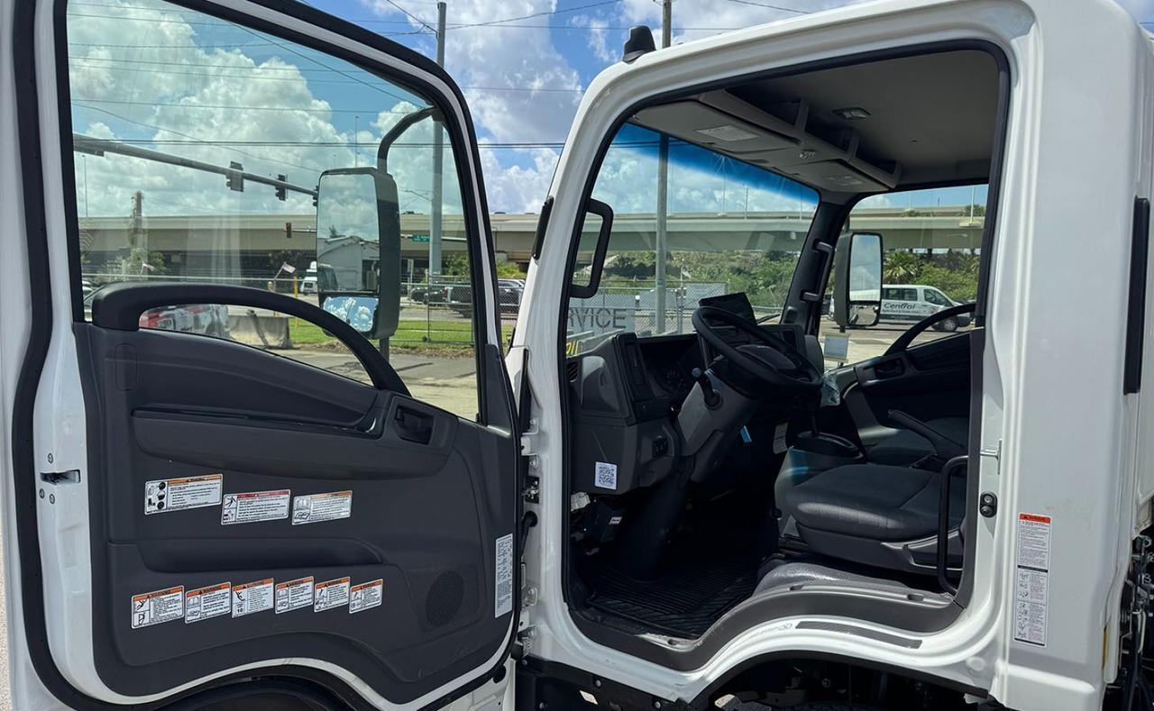 2026 Isuzu NRR 8 Yard Pac Mac Rear Loader Garbage Truck Tampa FL