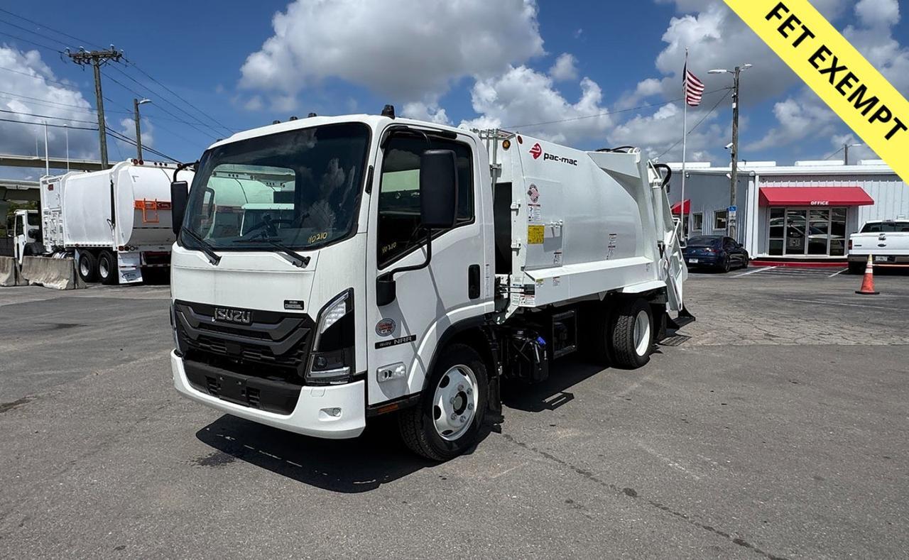 2026 Isuzu NRR 8 Yard Pac Mac Rear Loader Garbage Truck