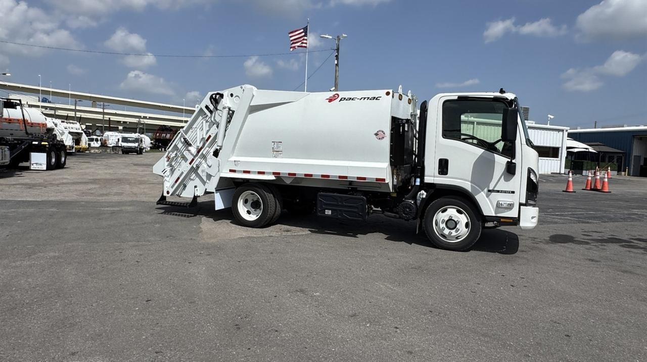 2026 Isuzu NRR 8 Yard Pac Mac Rear Loader Garbage Truck