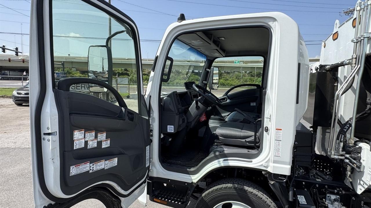2026 Isuzu NRR 8 Yard Pac Mac Rear Loader Garbage Truck Tampa FL