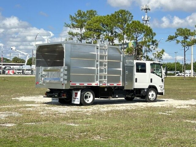 2026 Isuzu NRR Crew Cab 12&apos; BABCO Aluminum Landscape Chipper Dump Truck