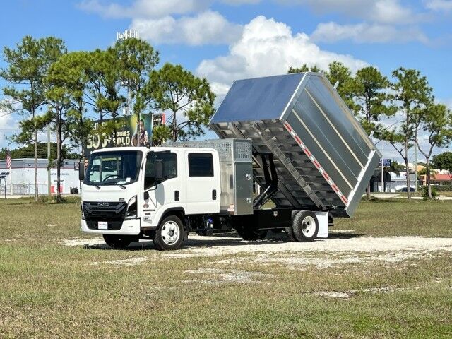 2026 Isuzu NRR Crew Cab 12&apos; BABCO Aluminum Landscape Chipper Dump Truck