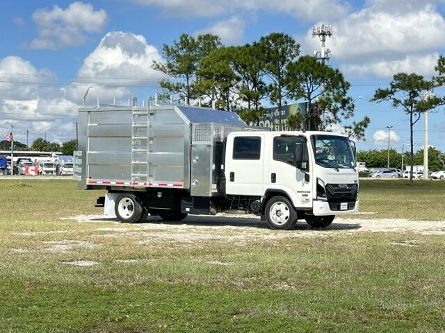 2026 Isuzu NRR Crew Cab 12' BABCO Aluminum Landscape Chipper Dump Truck Homestead FL