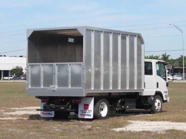 2026 Isuzu NRR Crew Cab 14' Aluminum Chipper Dump Truck Homestead FL