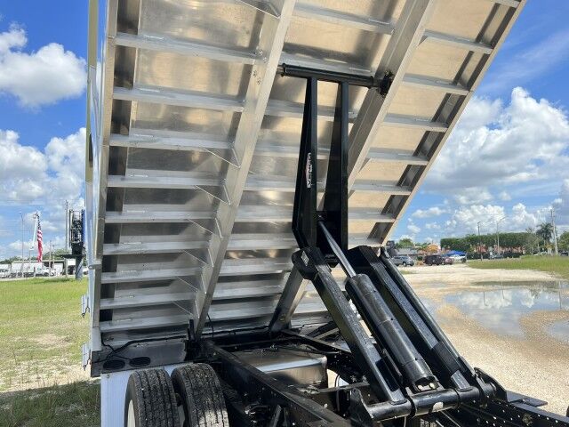 2026 Isuzu NRR Crew Cab 14' BABCO Aluminum Chipper Dump Truck Homestead FL
