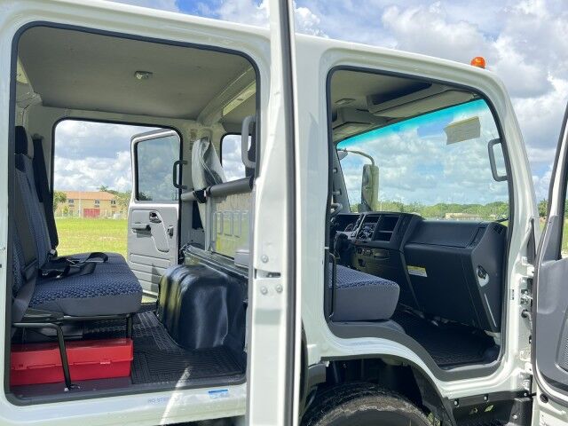 2026 Isuzu NRR Crew Cab 14' BABCO Aluminum Chipper Dump Truck Homestead FL