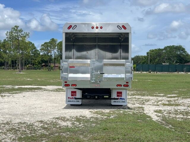 2026 Isuzu NRR Crew Cab DSL 14' BABCO Aluminum Chipper Landscape Dump Truck