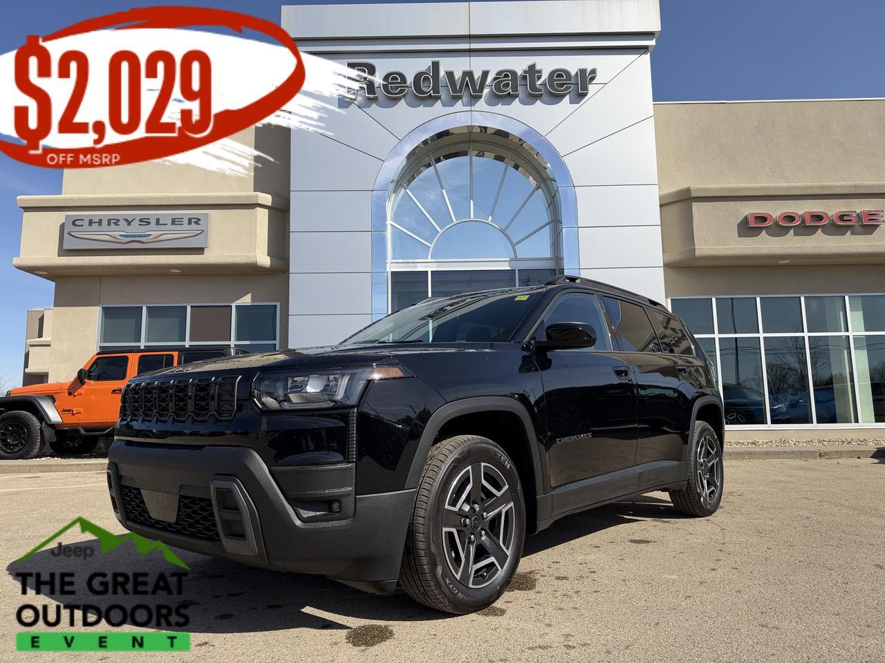 2026 Jeep Cherokee Laredo 4x4 | Turbo Hybrid | Heated Front Seats | Remote Start | Uconnect 5 | LED Headlamps
