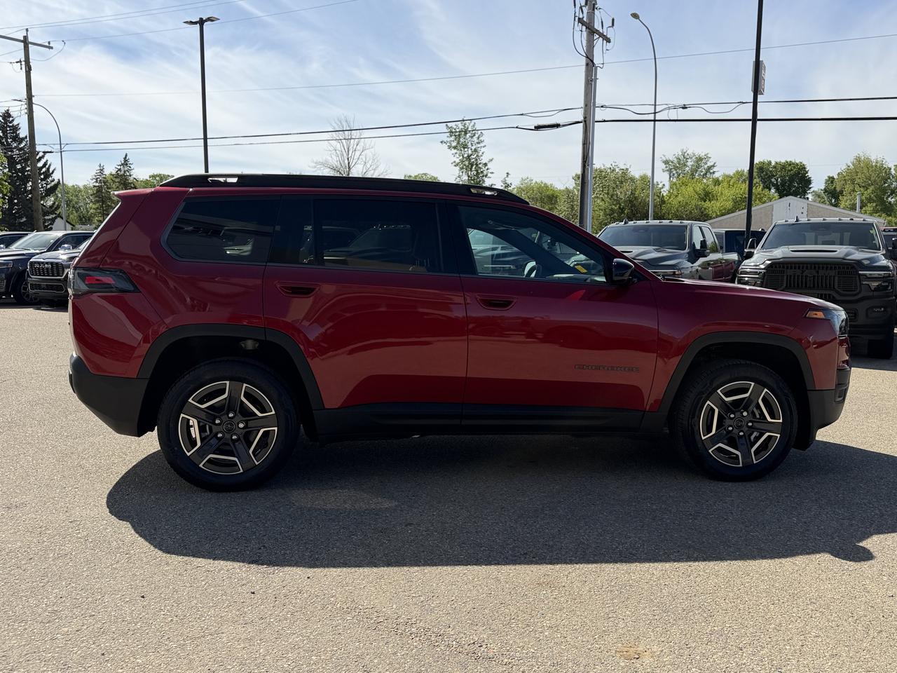 2026 Jeep Cherokee Laredo 4x4 | Turbo Hybrid | Red Hot Pearl | Heated Seats | Remote Start | Backup Camera | Towing Redwater AB