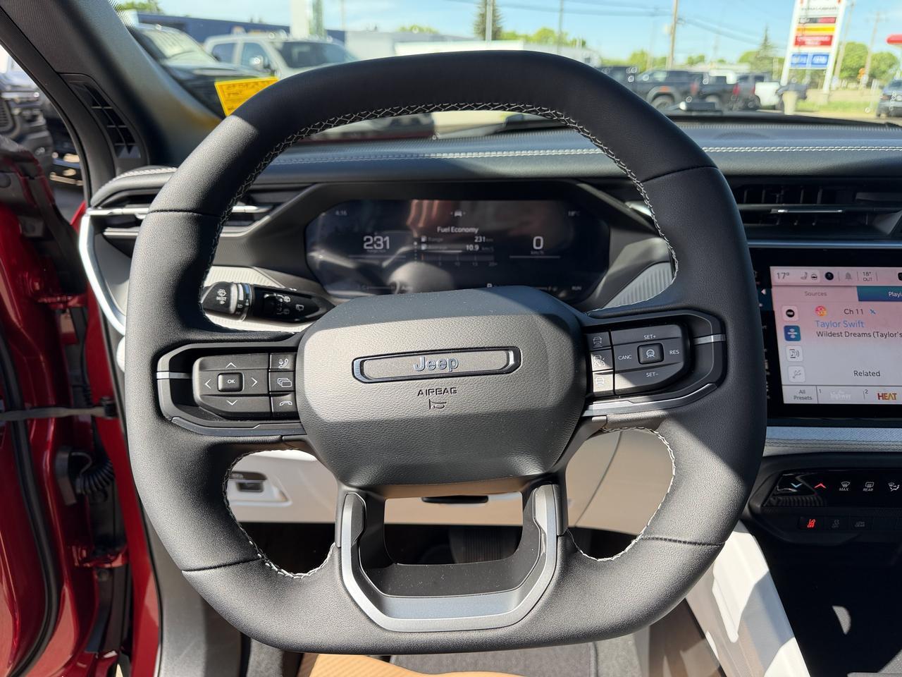 2026 Jeep Cherokee Laredo 4x4 | Turbo Hybrid | Red Hot Pearl | Heated Seats | Remote Start | Backup Camera | Towing Redwater AB