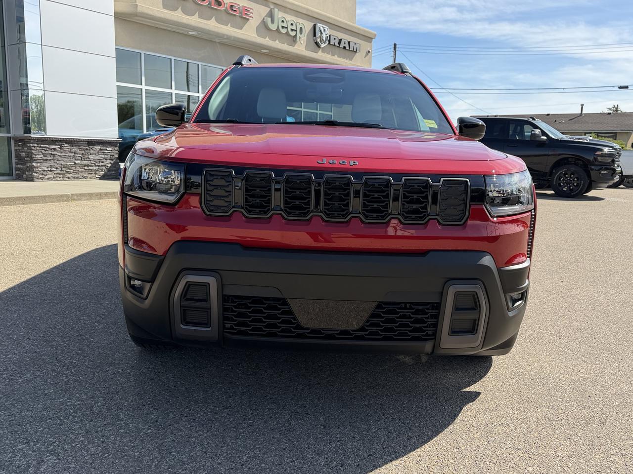 2026 Jeep Cherokee Laredo 4x4 | Turbo Hybrid | Red Hot Pearl | Heated Seats | Remote Start | Backup Camera | Towing Redwater AB