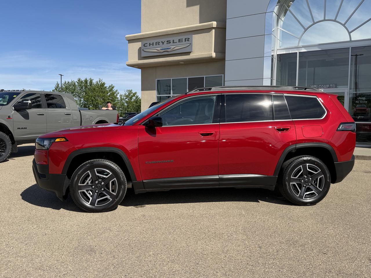 2026 Jeep Cherokee Laredo 4x4 | Turbo Hybrid | Red Hot Pearl | Heated Seats | Remote Start | Backup Camera | Towing