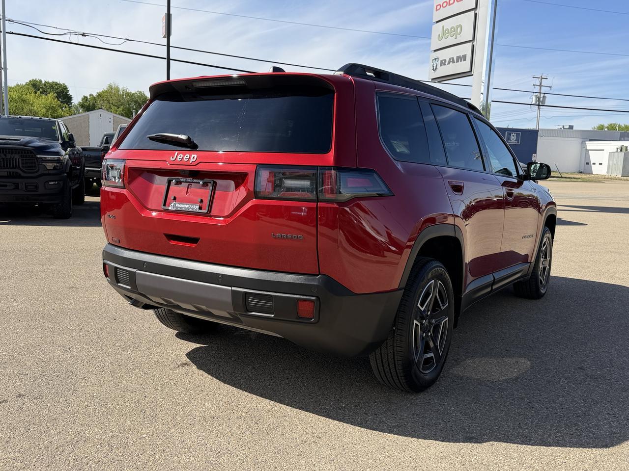 2026 Jeep Cherokee Laredo 4x4 | Turbo Hybrid | Red Hot Pearl | Heated Seats | Remote Start | Backup Camera | Towing Redwater AB