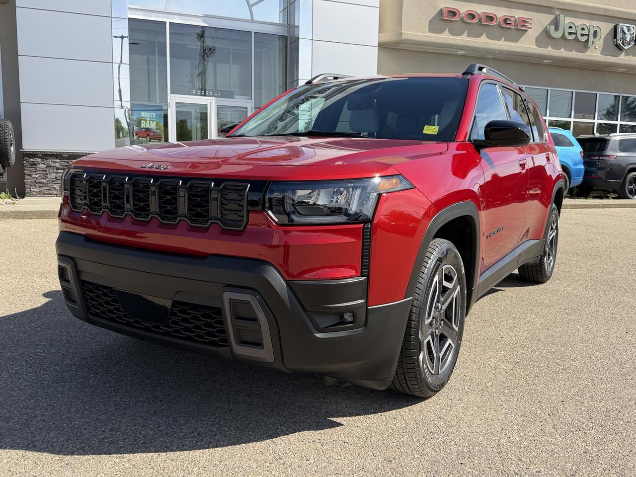 2026 Jeep Cherokee Laredo 4x4 | Turbo Hybrid | Red Hot Pearl | Heated Seats | Remote Start | Backup Camera | Towing