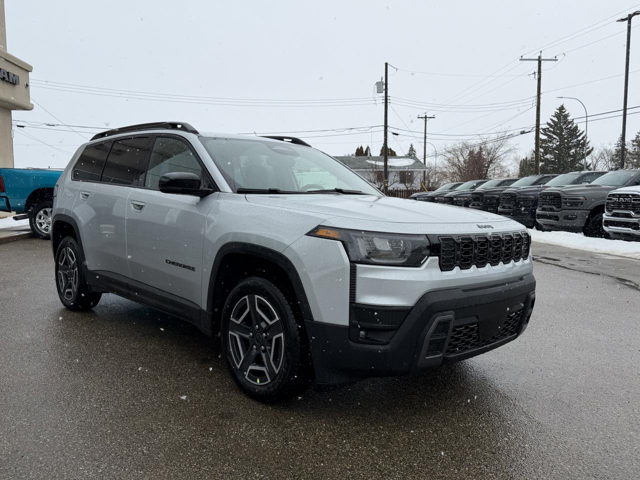2026 Jeep Cherokee Limited 4x4 | Turbo Hybrid | Heated Seats | Power Liftgate | Remote Start | Rearview Camera | Towing Redwater AB