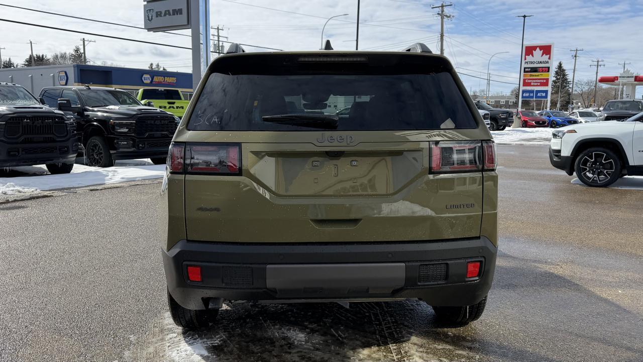 2026 Jeep Cherokee Limited 4x4 Hybrid | Capri Leatherette Seats | Heated Seats | Power Liftgate | Remote Start Redwater AB