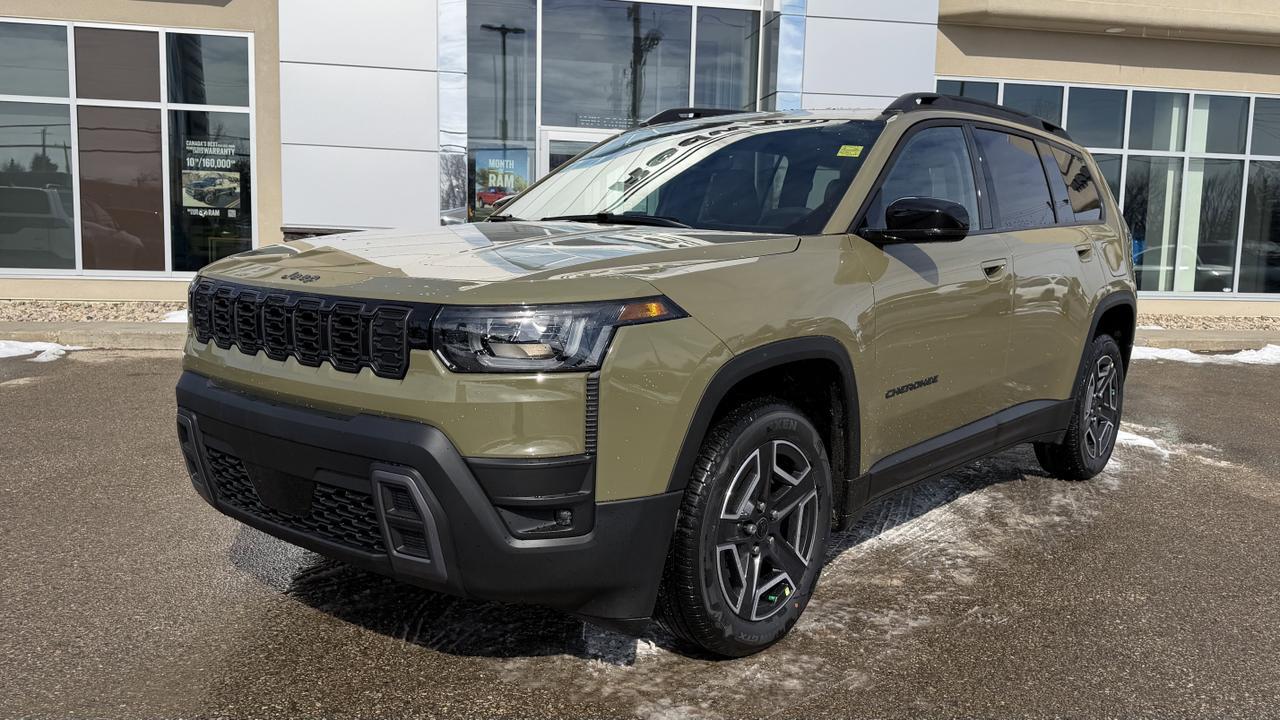 2026 Jeep Cherokee Limited 4x4 Hybrid | Capri Leatherette Seats | Heated Seats | Power Liftgate | Remote Start Redwater AB