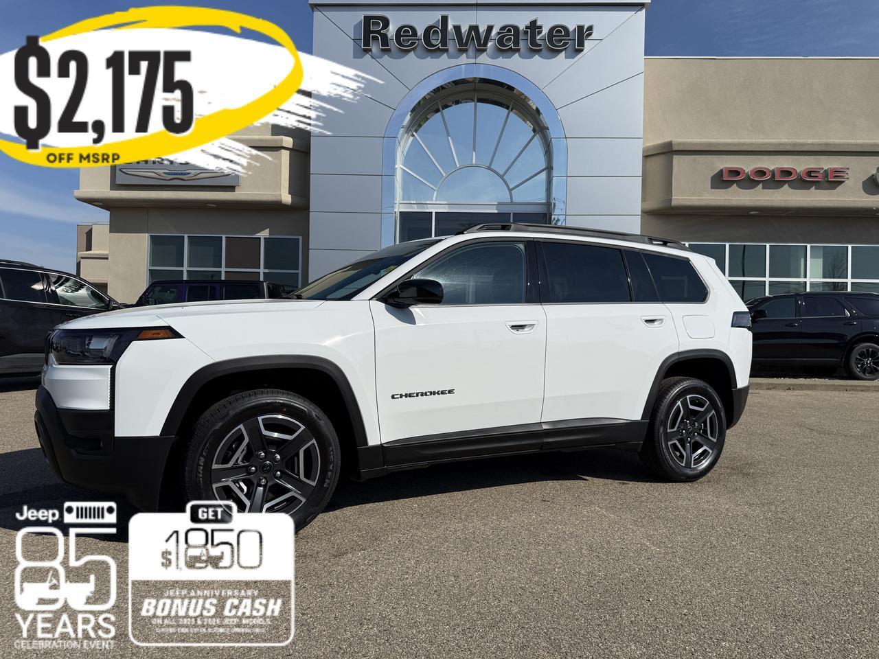 2026 Jeep Cherokee Limited 4x4 SUV | i4 Turbo |  Dual Pane Pano Sunroof | Heated Vented Seats | Power Liftgate