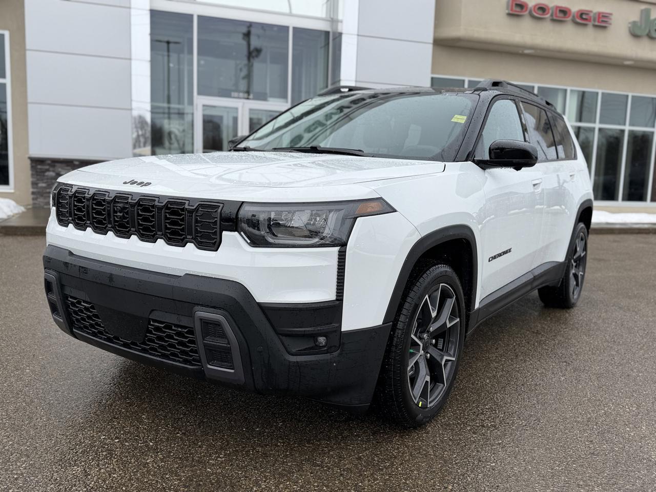 2026 Jeep Cherokee Overland 4x4 Hybrid SUV | Pano Sunroof | Heated Vented Seats | 360 Camera | Power Liftgate Redwater AB