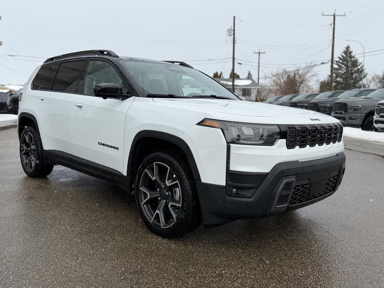 2026 Jeep Cherokee Overland 4x4 Hybrid SUV | Pano Sunroof | Heated Vented Seats | 360 Camera | Power Liftgate Redwater AB