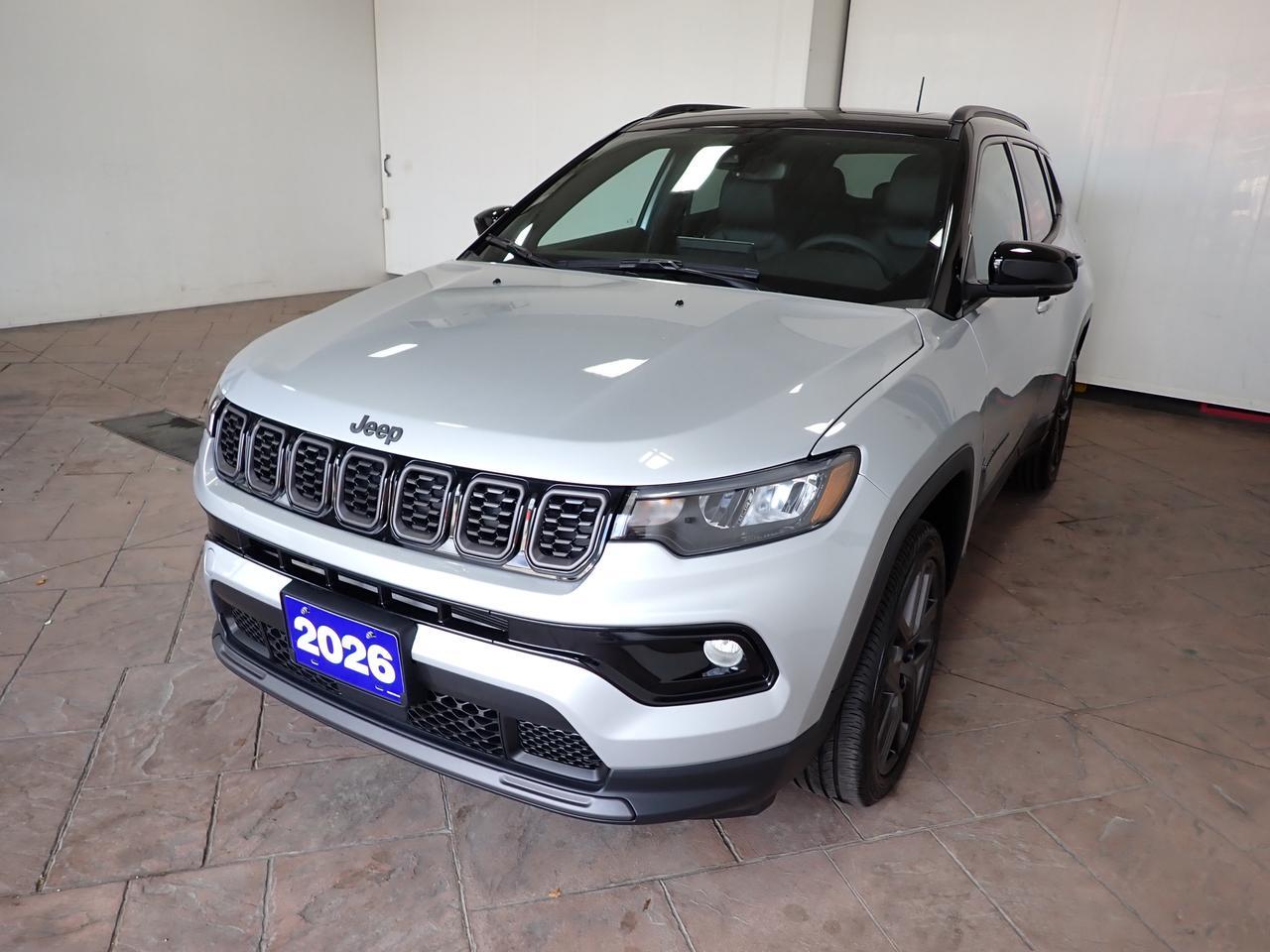2026 Jeep Compass Limited 4X4 LEATHER NAVI SUNROOF Listowel ON