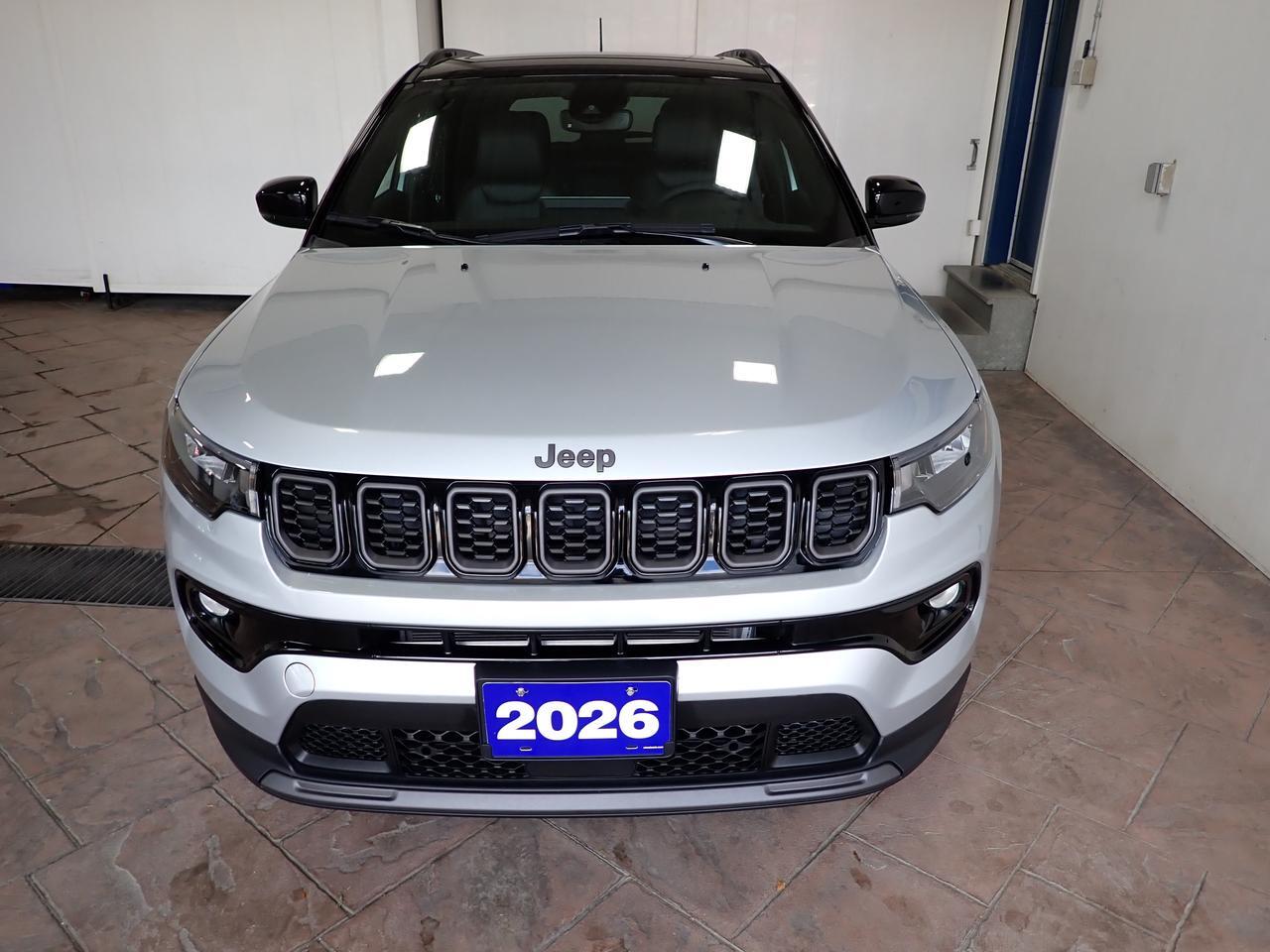 2026 Jeep Compass Limited 4X4 LEATHER NAVI SUNROOF Listowel ON