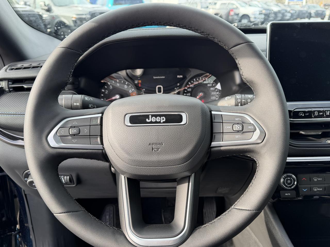 2026 Jeep Compass North 4x4 | 2L Turbo | Fathom Blue Pearl | Heated Seats | Remote Start | Backup Camera | Bluetooth Redwater AB
