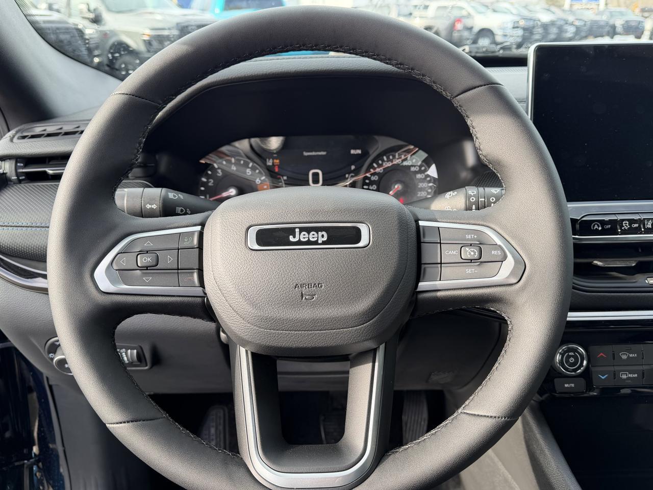 2026 Jeep Compass North 4x4 | 2L Turbo | Fathom Blue Pearl | Heated Seats | Remote Start | Backup Camera | Bluetooth Redwater AB