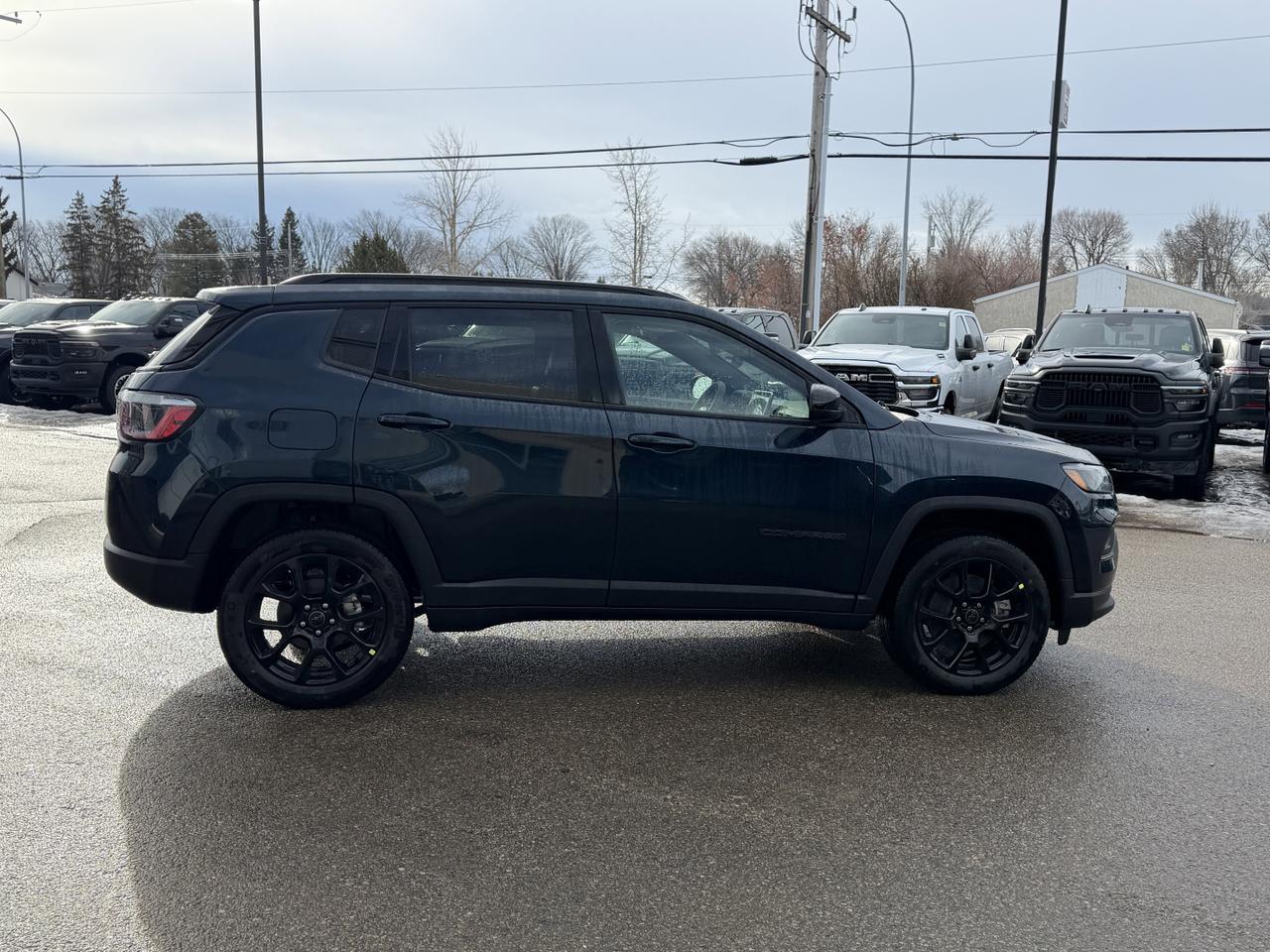 2026 Jeep Compass North 4x4 | 2L Turbo | Fathom Blue Pearl | Heated Seats | Remote Start | Backup Camera | Bluetooth Redwater AB