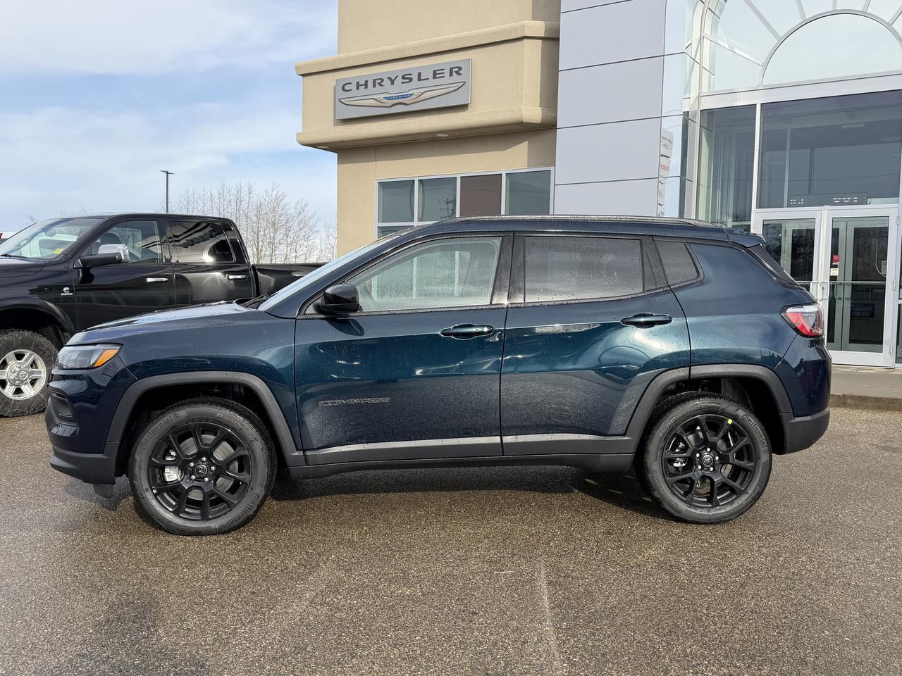 2026 Jeep Compass North 4x4 | 2L Turbo | Fathom Blue Pearl | Heated Seats | Remote Start | Backup Camera | Bluetooth Redwater AB