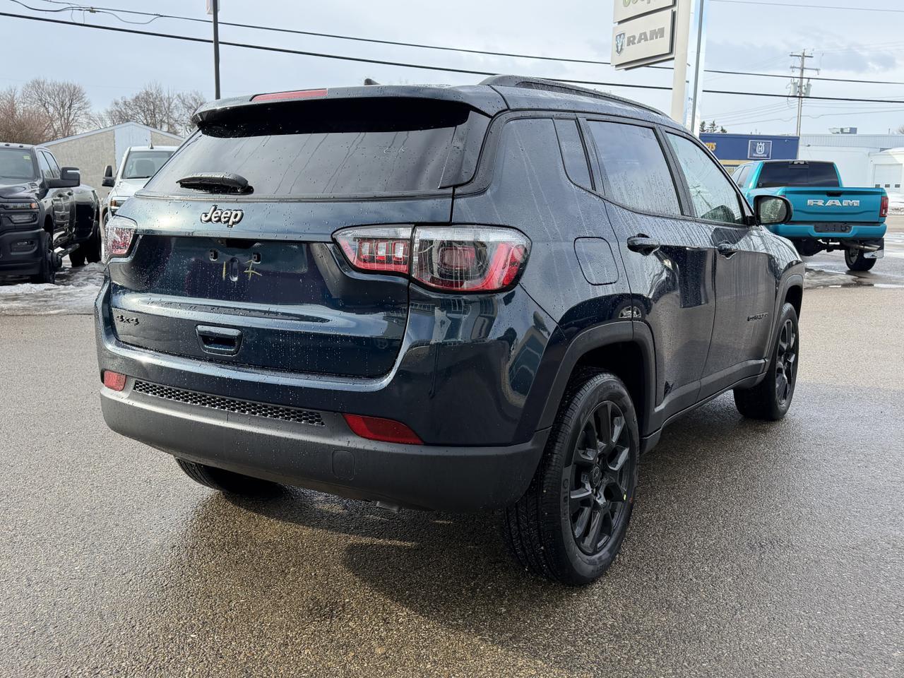 2026 Jeep Compass North 4x4 | 2L Turbo | Fathom Blue Pearl | Heated Seats | Remote Start | Backup Camera | Bluetooth Redwater AB