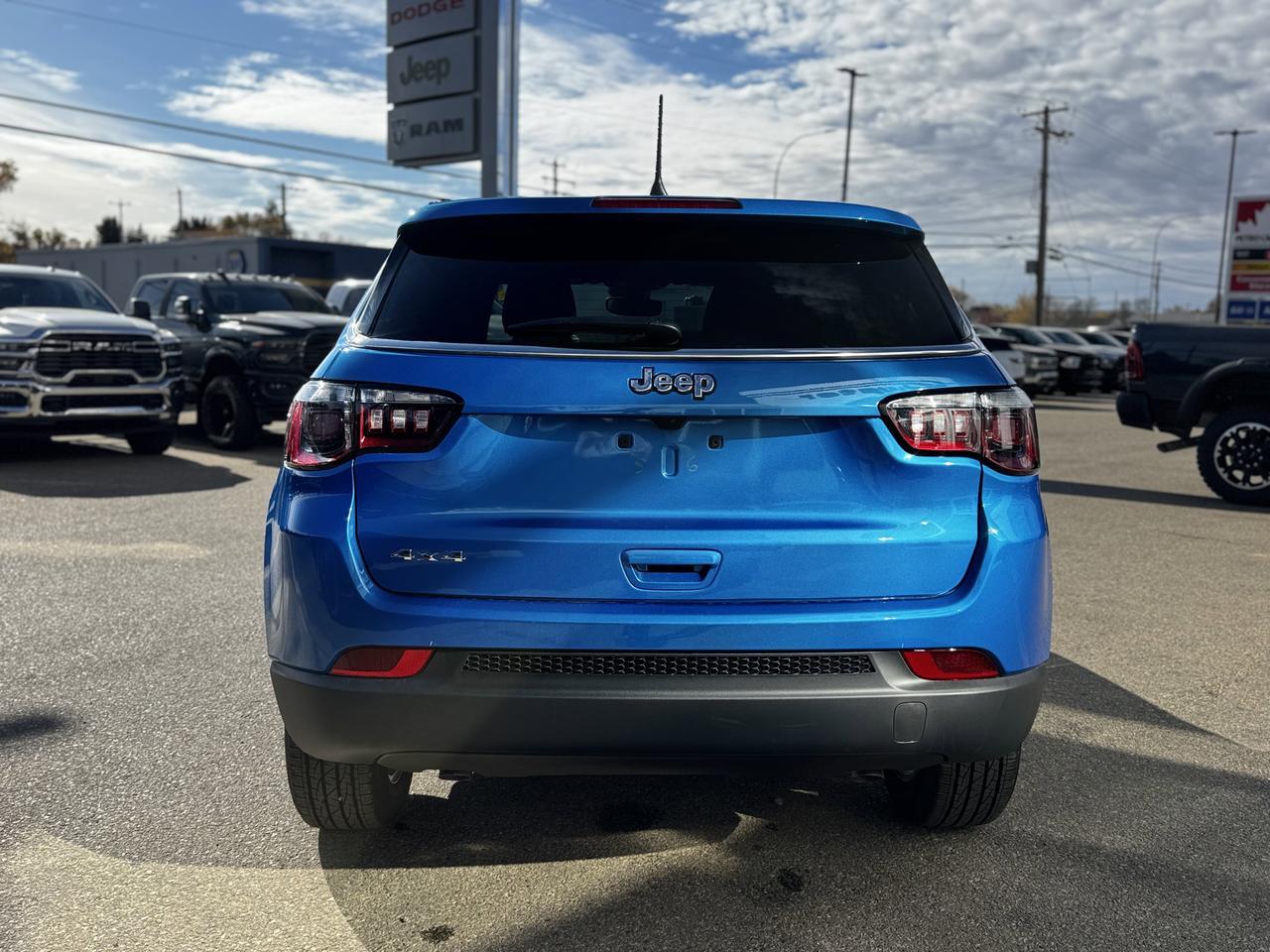 2026 Jeep Compass Sport 4x4 | 2L Turbo | Hydro Blue Pearl | Backup Camera | Heated Seats Redwater AB