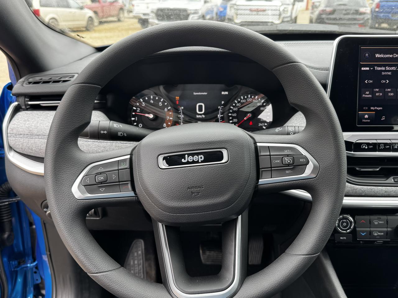 2026 Jeep Compass Sport 4x4 | 2L Turbo | Hydro Blue Pearl | Backup Camera | Heated Seats Redwater AB