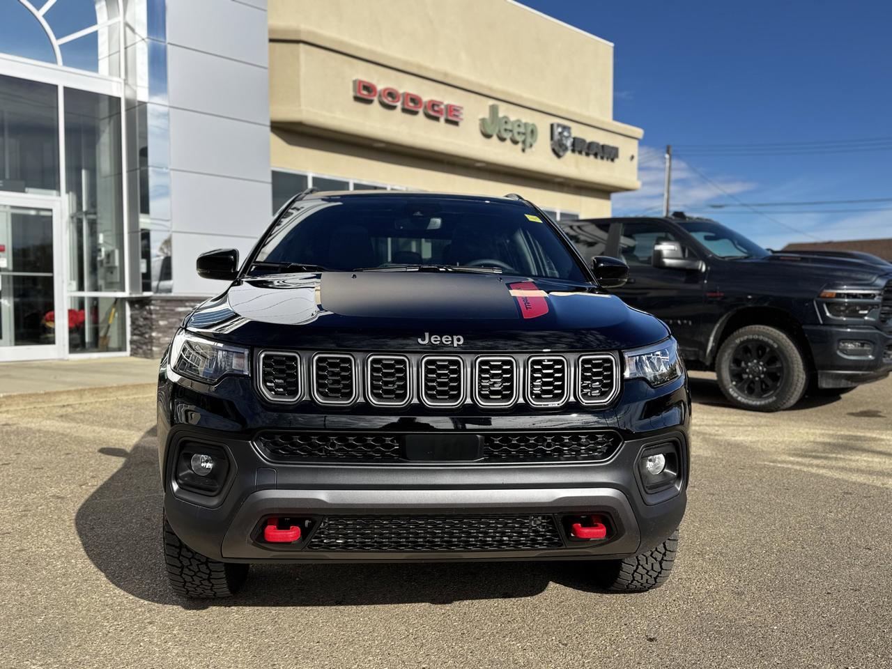 2026 Jeep Compass Trailhawk 4x4 | 2L Turbo | Full Sunroof | NAV | Heated Seats | Backup Camera Redwater AB