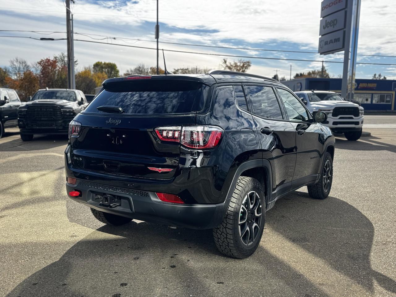 2026 Jeep Compass Trailhawk 4x4 | 2L Turbo | Full Sunroof | NAV | Heated Seats | Backup Camera Redwater AB