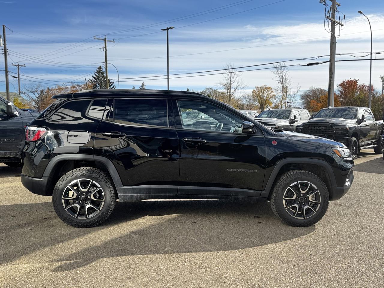 2026 Jeep Compass Trailhawk 4x4 | 2L Turbo | Full Sunroof | NAV | Heated Seats | Backup Camera Redwater AB