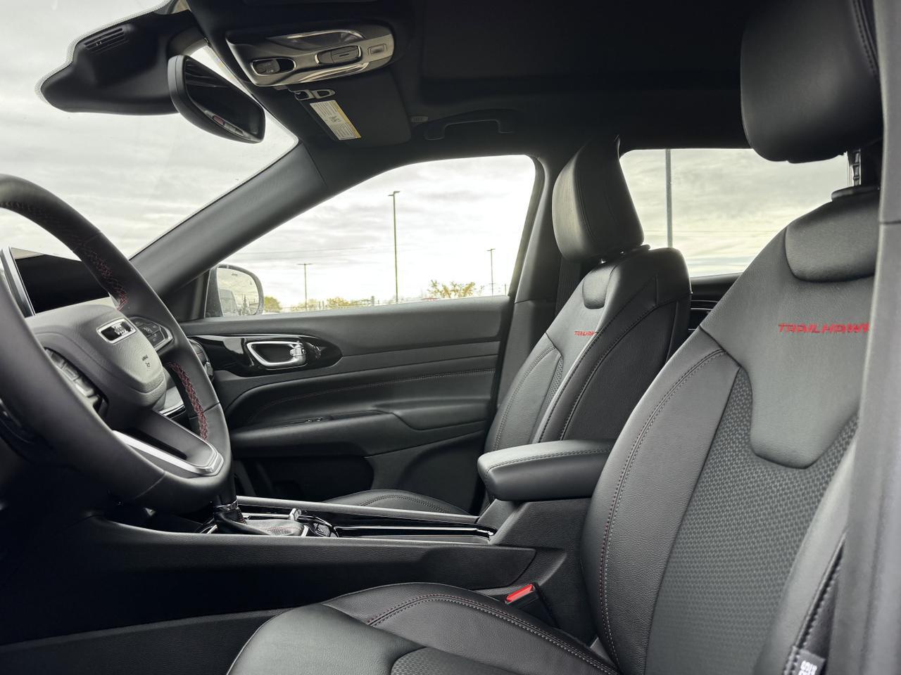 2026 Jeep Compass Trailhawk 4x4 | 2L Turbo | Full Sunroof | NAV | Heated Seats | Backup Camera Redwater AB