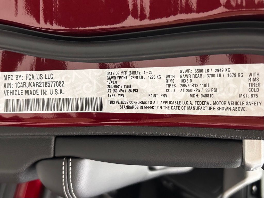 2026 Jeep Grand Cherokee L Altitude Portland OR