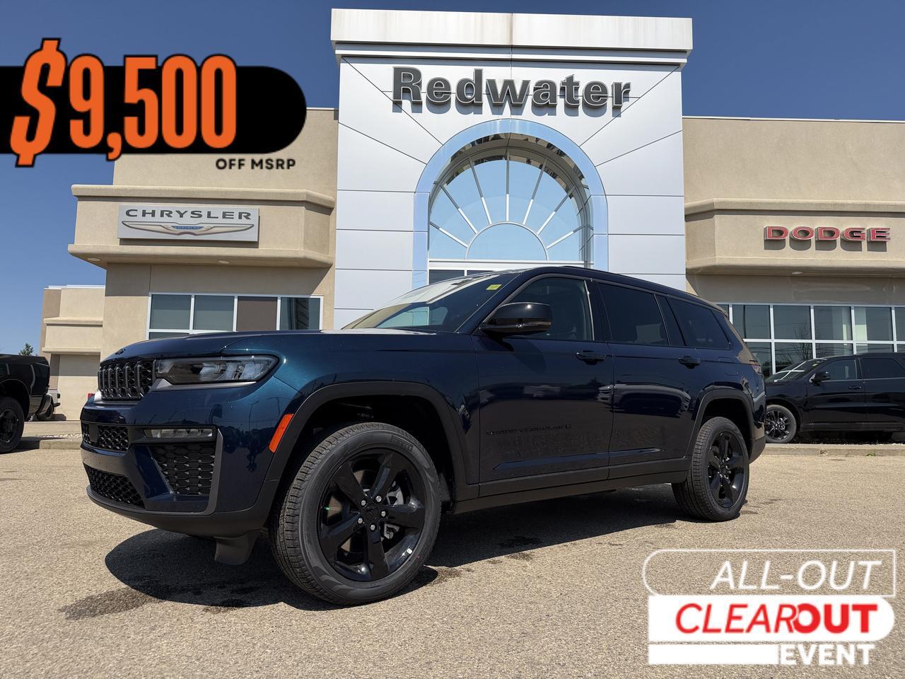 2026 Jeep Grand Cherokee L Limited Altitude 4x4 SUV | 2L Turbo | Baltic Grey | Dual Pane Sunroof | NAV