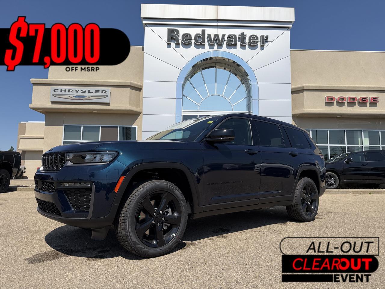 2026 Jeep Grand Cherokee L Limited Altitude 4x4 SUV | 2L Turbo | Baltic Grey | Dual Pane Sunroof | NAV