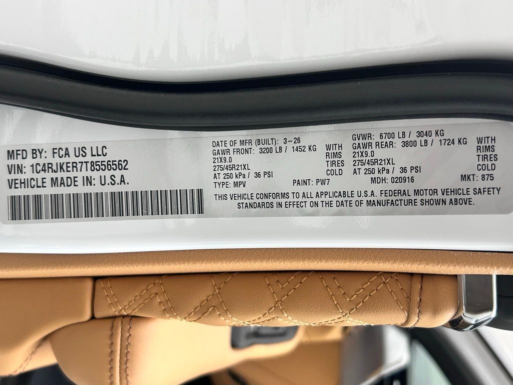 2026 Jeep Grand Cherokee L Summit Portland OR
