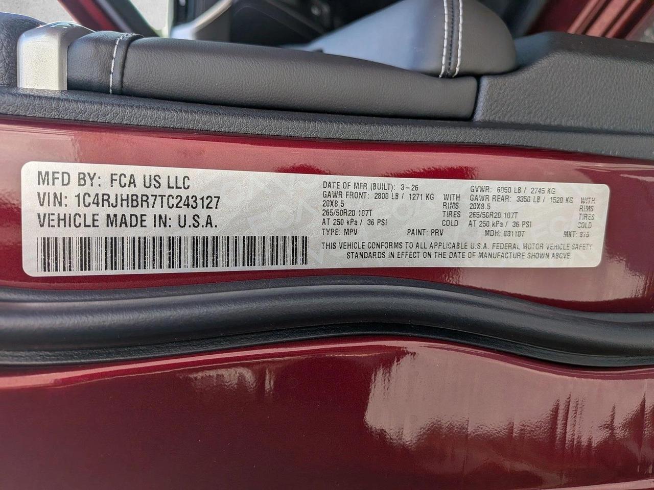 2026 Jeep Grand Cherokee Limited Reserve Roseville CA