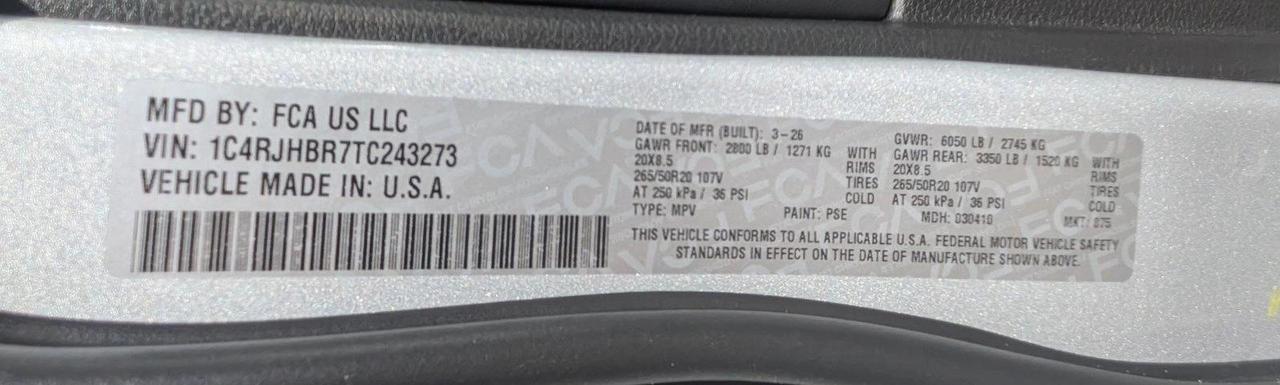 2026 Jeep Grand Cherokee Limited Roseville CA