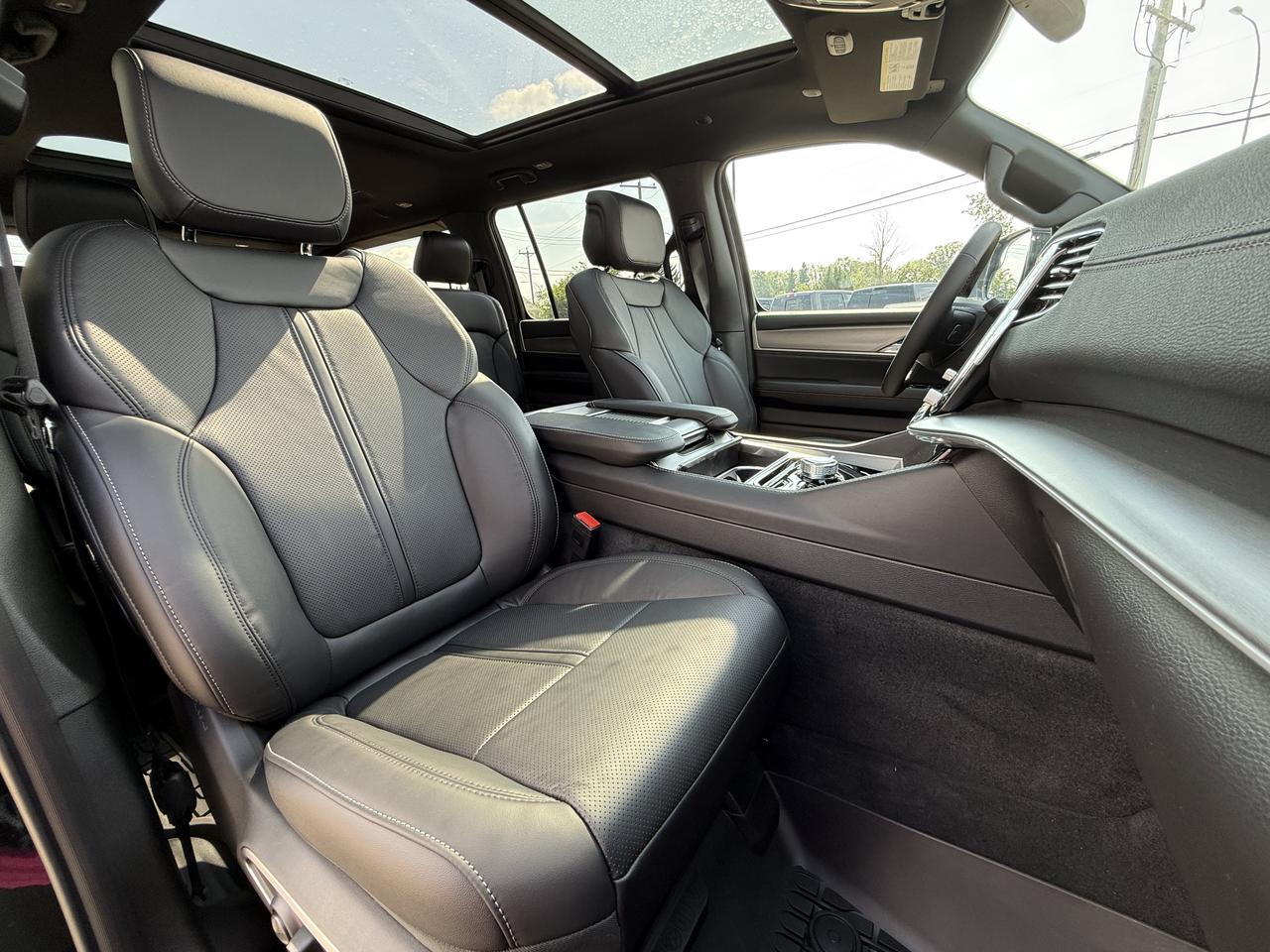 2026 Jeep Grand Wagoneer Upland 4x4 SUV | 3L Hurricane | 3 Row Seating | Leather | Dual Pane Pano Sunroof | 12IN Touchscreen Redwater AB