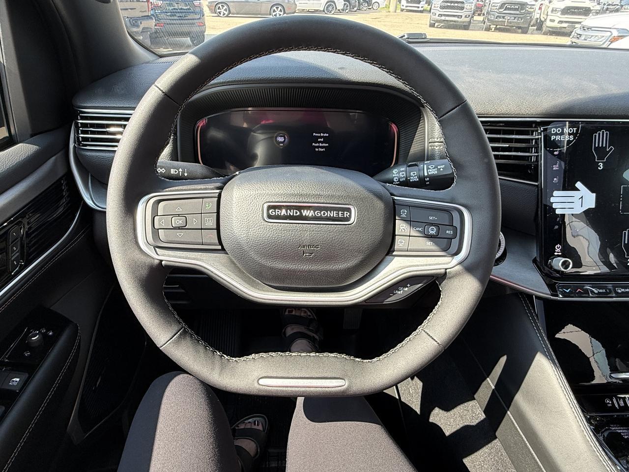 2026 Jeep Grand Wagoneer Upland 4x4 SUV | 3L Hurricane | 3 Row Seating | Leather | Dual Pane Pano Sunroof | 12IN Touchscreen Redwater AB