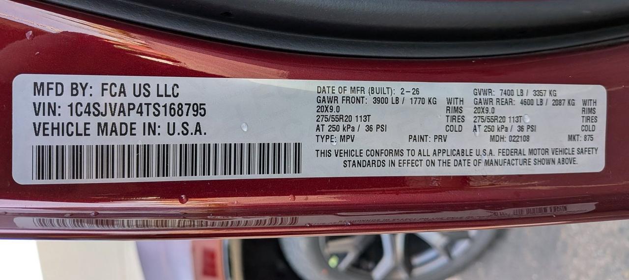 2026 Jeep Grand Wagoneer Upland Roseville CA