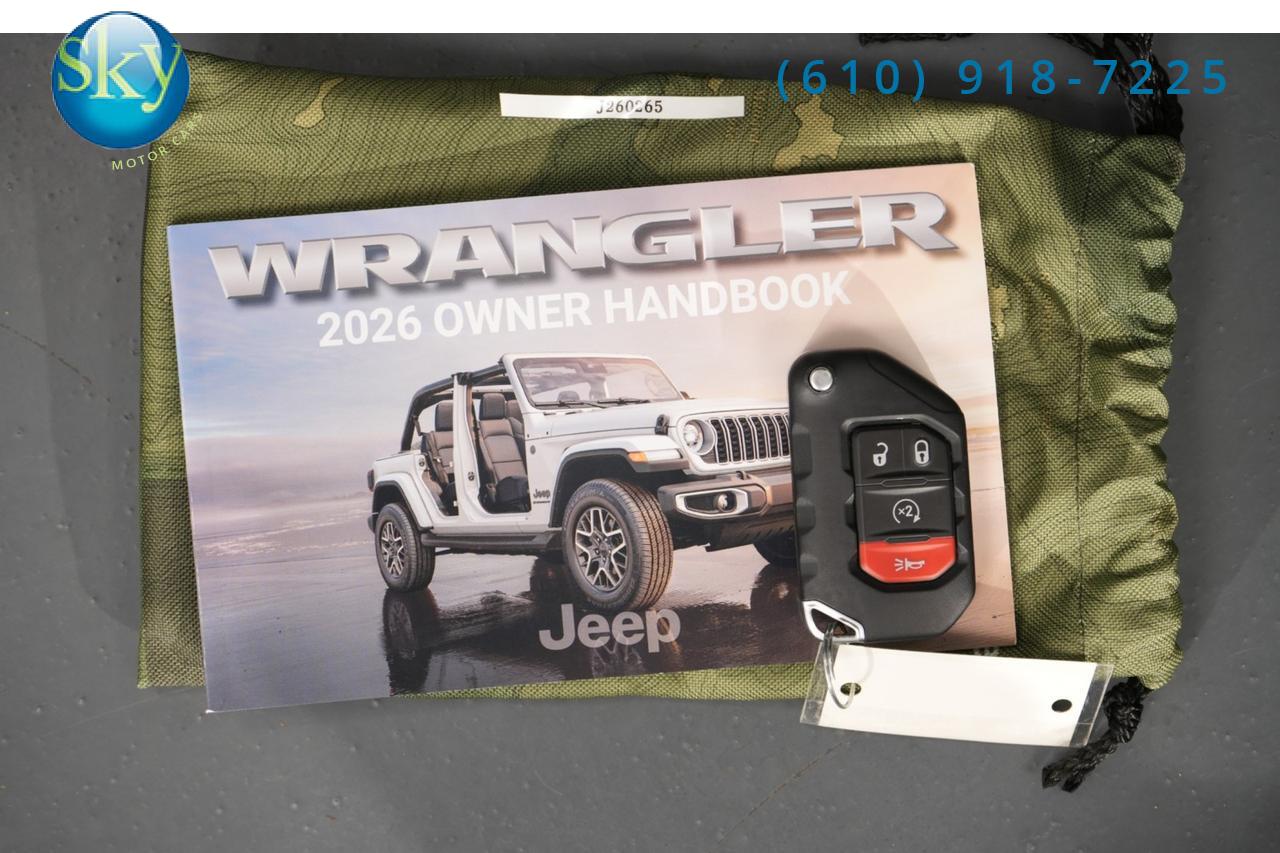 2026 Jeep Wrangler 4 Door 4WD Rubicon X Sky One-Touch Power-Top West Chester PA
