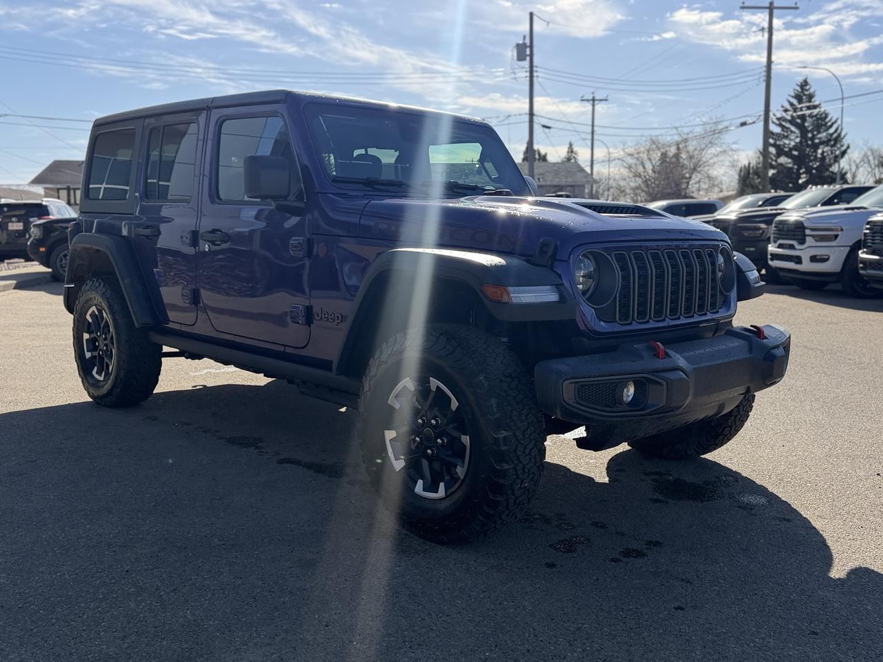 2026 Jeep Wrangler Rubicon 4x4 | Reign Purple | V6 | Nappa Leather | Heated Seats | Performance Suspension Redwater AB
