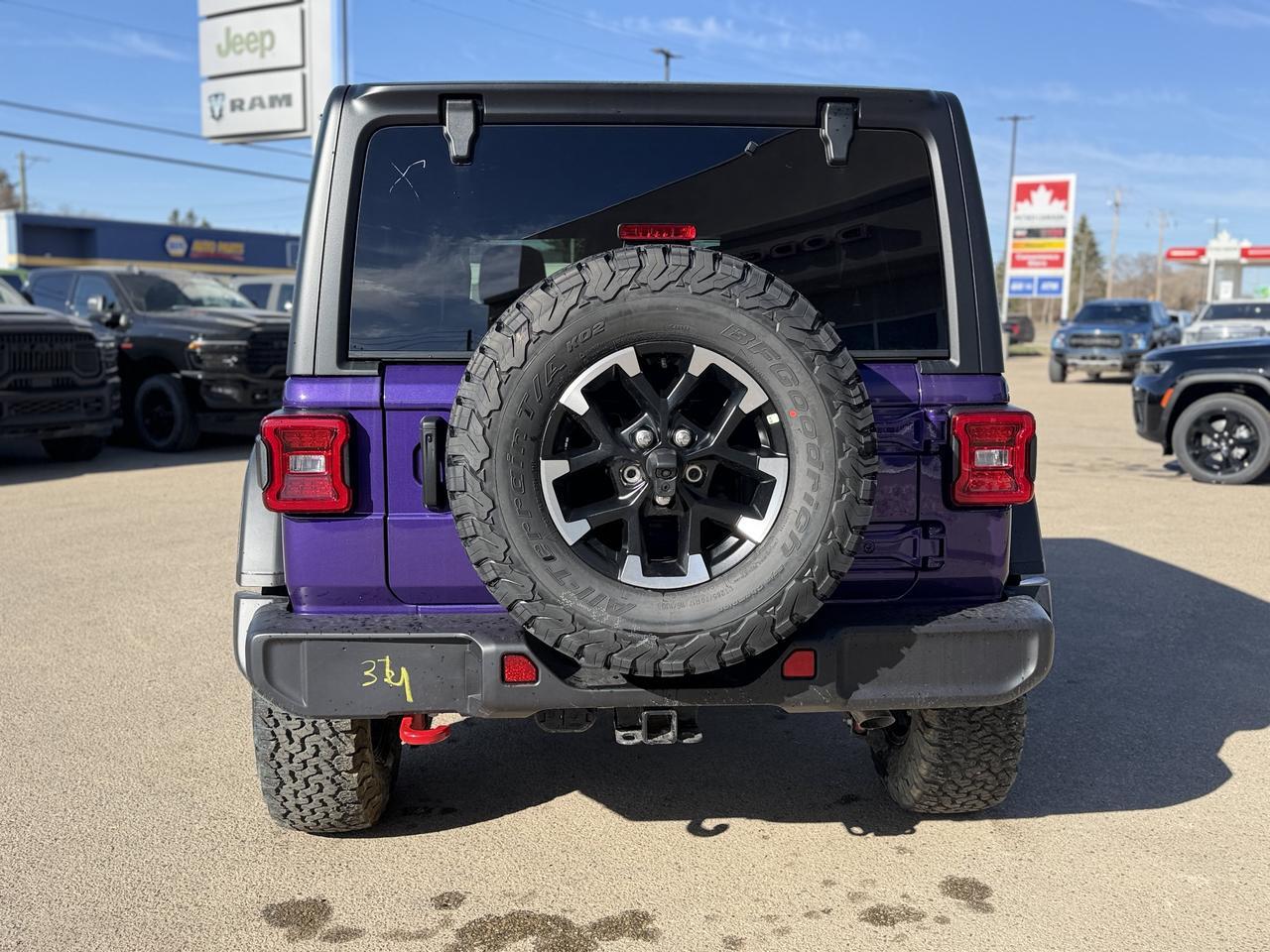 2026 Jeep Wrangler Rubicon 4x4 | Reign Purple | V6 | Nappa Leather | Heated Seats | Performance Suspension Redwater AB